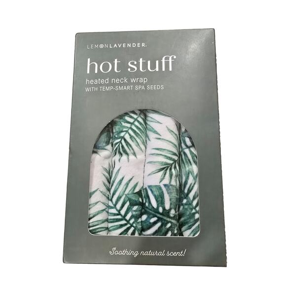 Lemon Lavender Other - NEW Lemon Lavender Hot Stuff Heated Neck Wrap w/ Temp Smart Spa Seeds